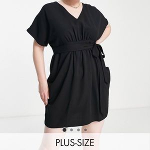 Closet London gathered tulip mini dress